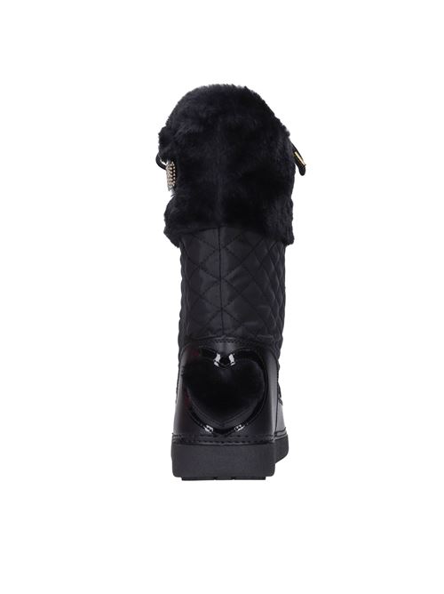 Stivali Doposci in Ecopelliccia e tessuto LOVE MOSCHINO | VB0015_LOMONERO